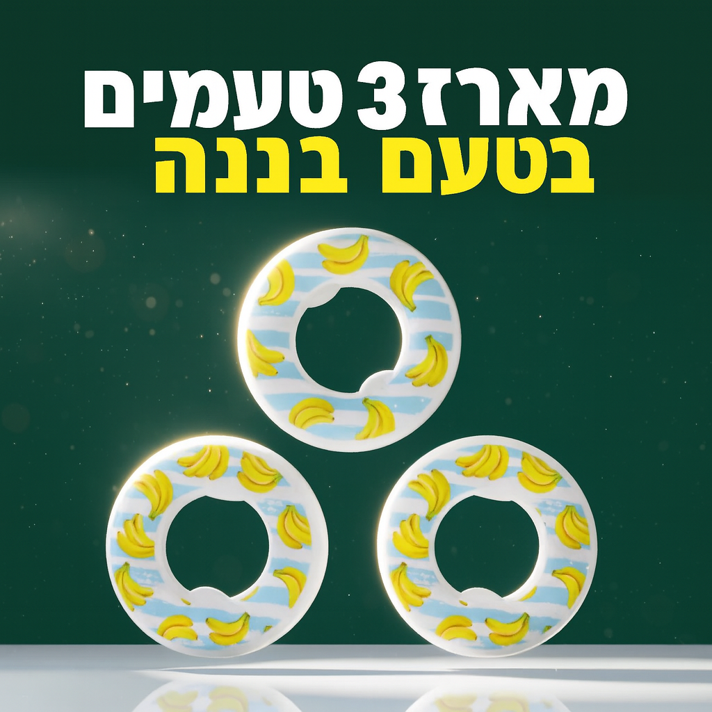 מארז 3 קפסולות בננה