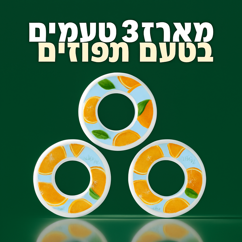מארז 3 קפסולות תפוז